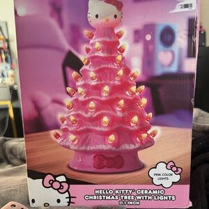 11.1 Hello Kitty Pink Ceramic Christmas tree